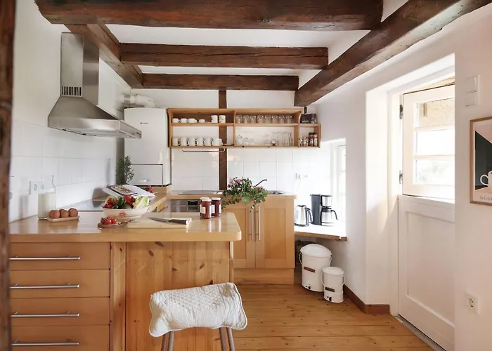 Kembser Cottage - Reetdachhaus Ferienhaus Behrensdorf